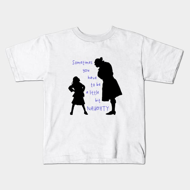 Matilda and Trunchbull from Matilda the Musical Kids T-Shirt by TheTreasureStash